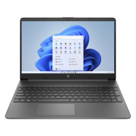 HP Laptop 15s-fq0010ni Windows 11 Home - 15.6" Intel® Celeron® 4 GB RAM 128 GB SSD HD Chalkboard gray (3 year warranty)