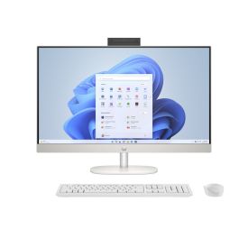 HP All-in-One 27-cr0003ni Touch AIO Windows 11 Home Single Language in S mode  -  27" Intel Core i5 16GB RAM 1TB SSD FHD Shell white (3 Year warranty)