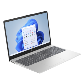HP Laptop 15-fc0001ni - Ryzen 7 7730U 8GB (2x4GB) 512GB PCle SSD 15.6 FHD micro-edge anti-glare 250 nits AMD Radeon Graphics Win11 Home Wi-Fi 6  BT 5 Natural silver 1 Year Carry-in (3 Years Warranty)